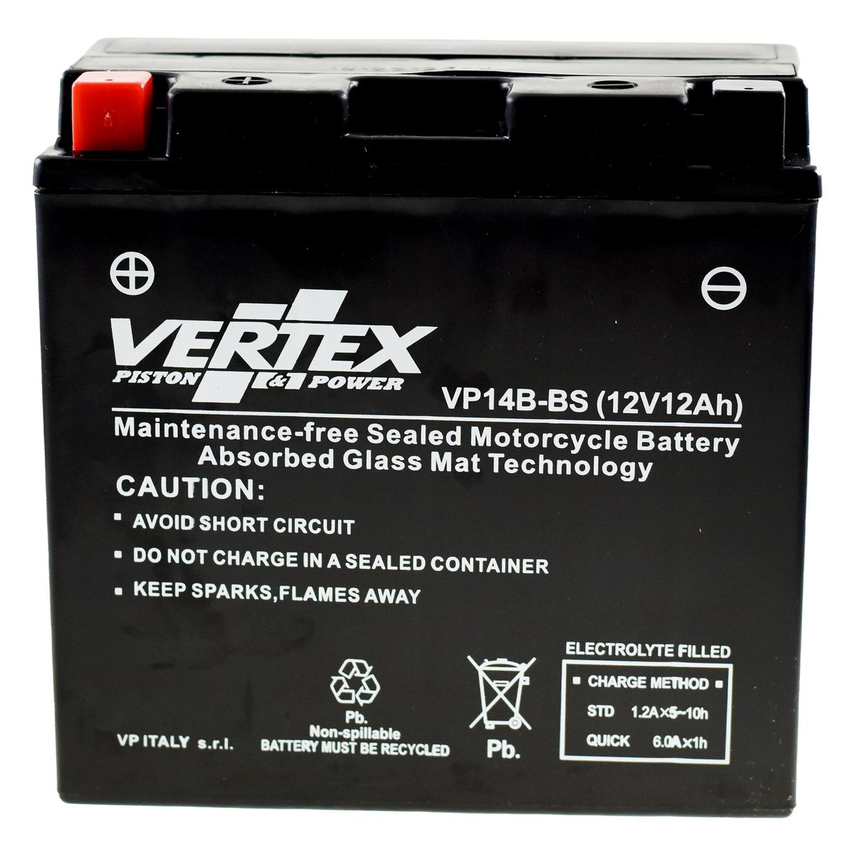 Vertex VP14B-BS Battery