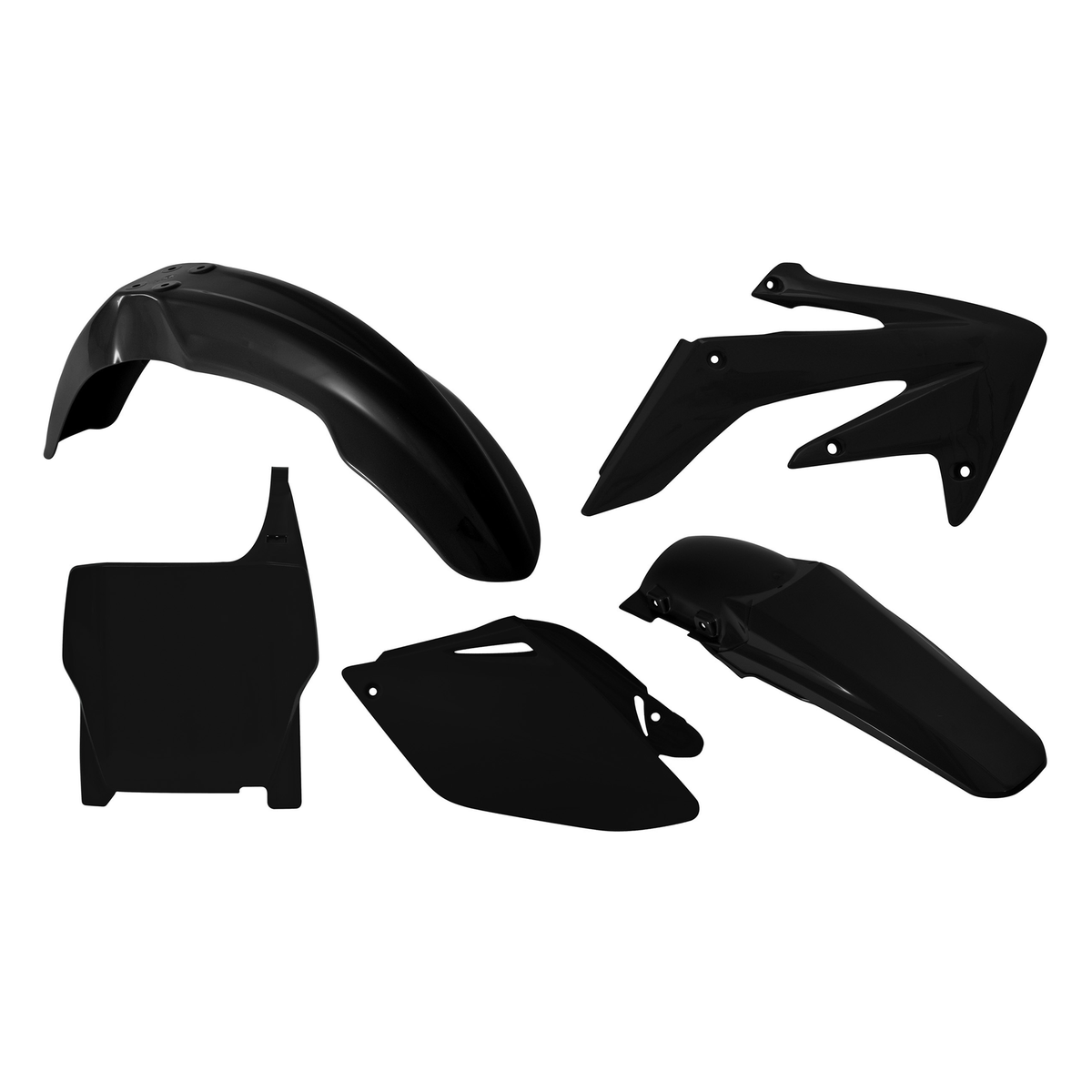 Racetech Plastic Kit CRF250 06-07 (5 pcs)