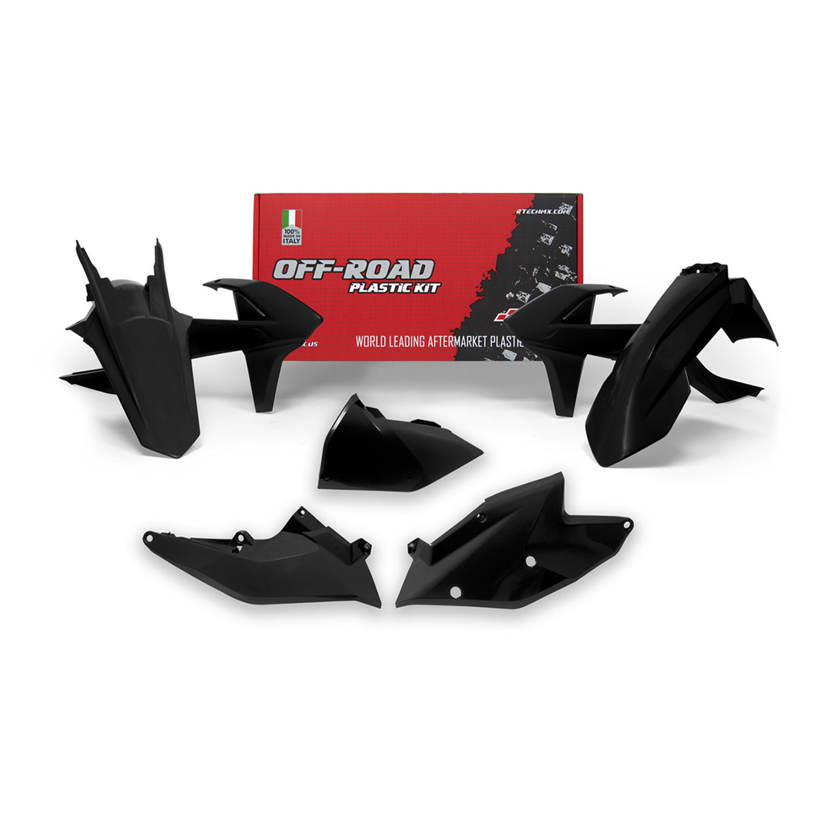 Racetech Plastic Kit EXC/EXCF/XC-W125-500 17-19 (5 pcs)