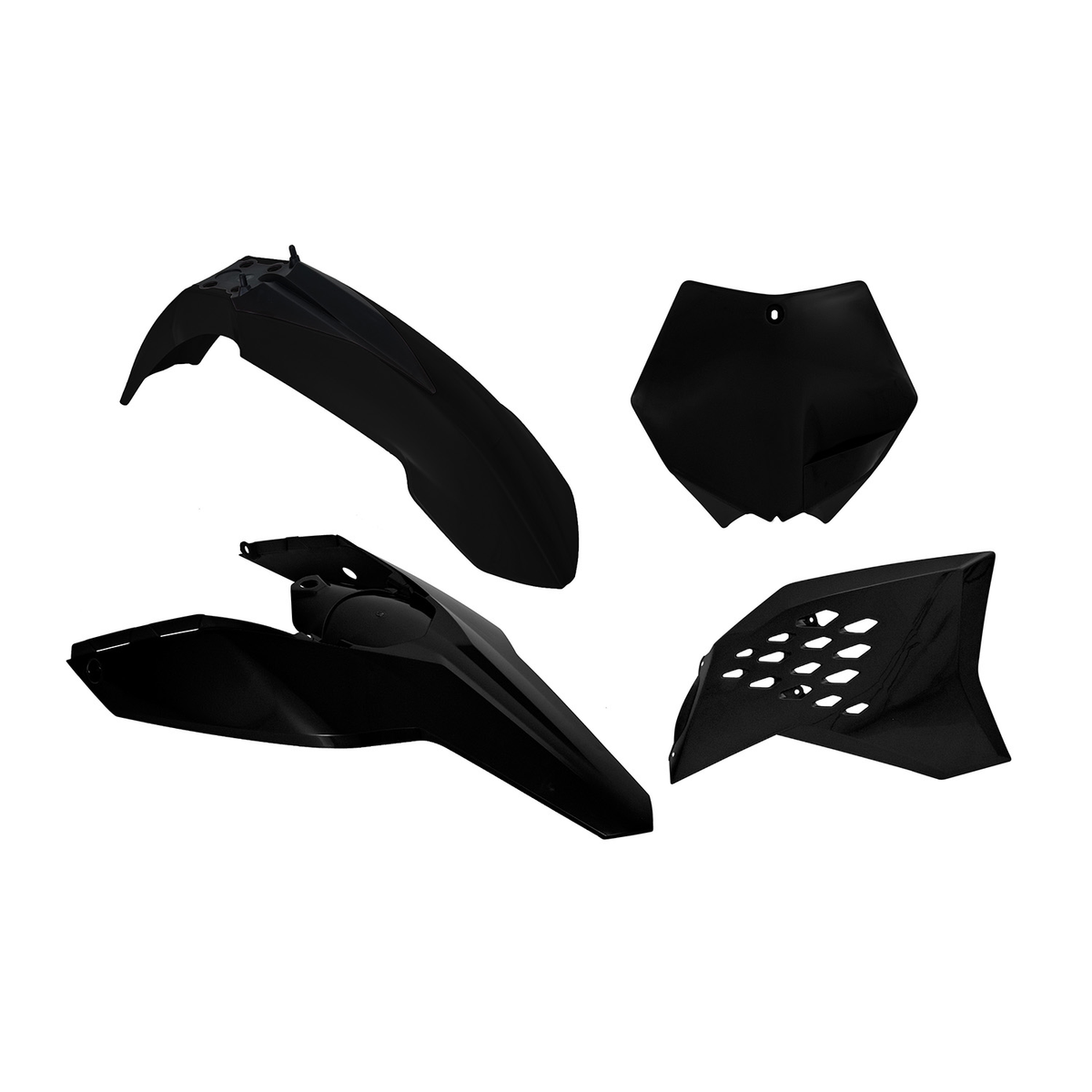 Racetech Plastic Kit SX-SXF125/250/450/505 07-10 (4 pcs)