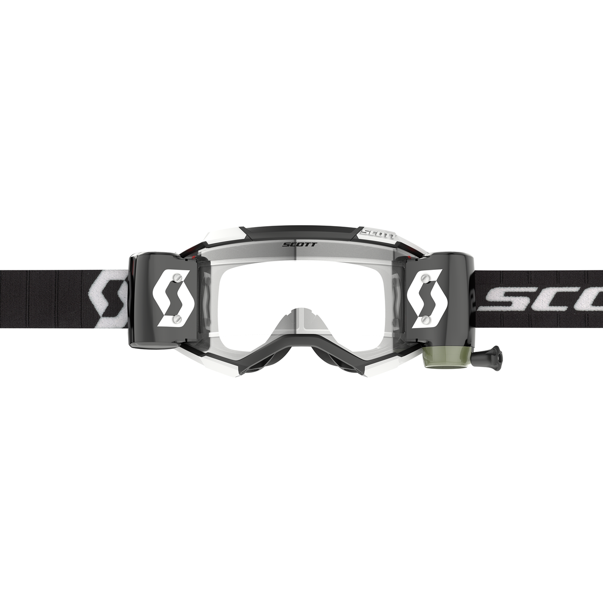 Scott Fury WFS Black / White MX Goggle