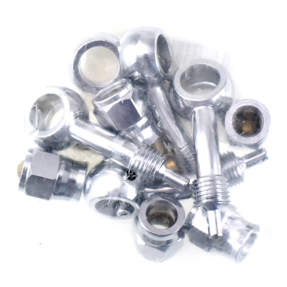 Hi Level Brake Hose Banjo Angle 20' Chrome (5 Pack)