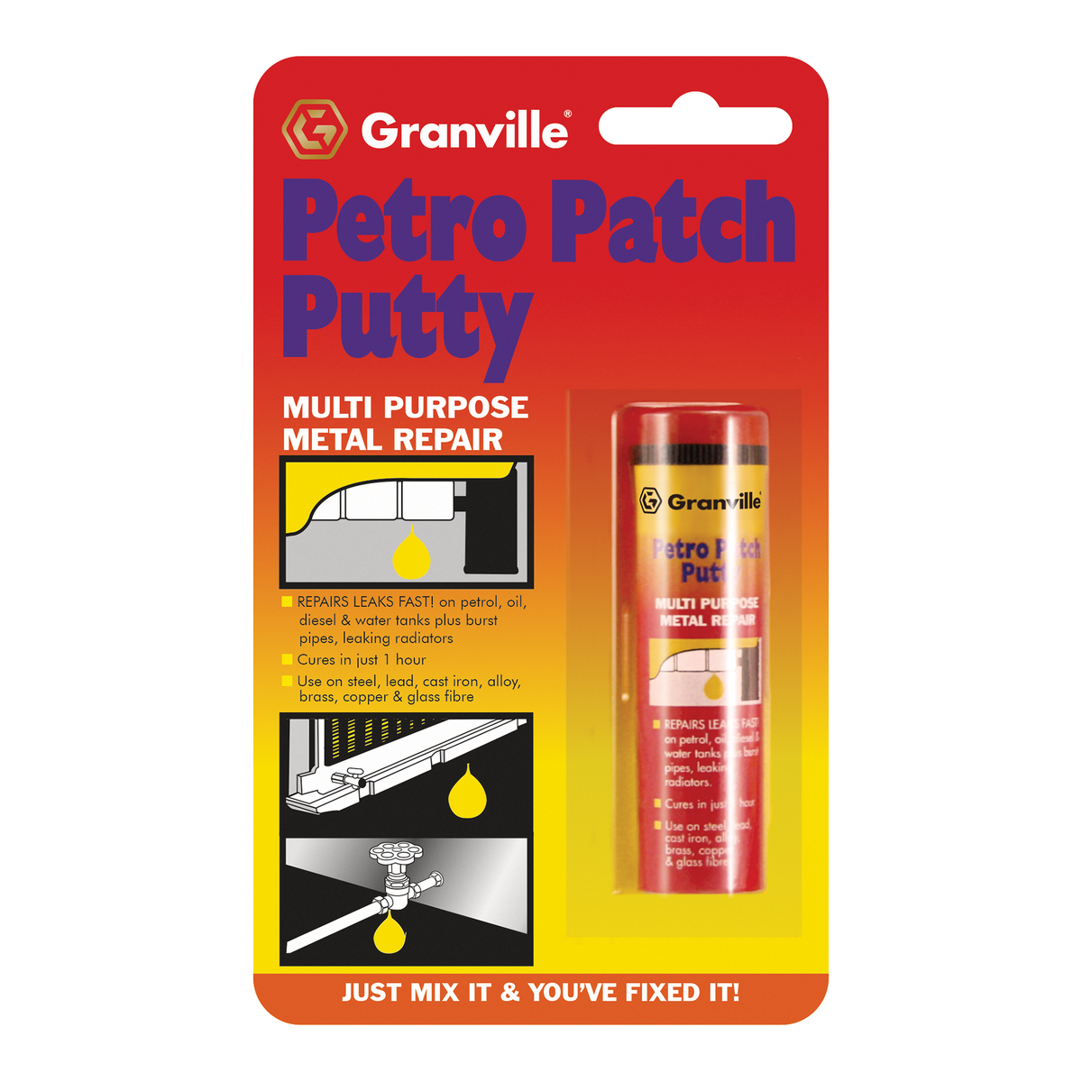 Granville Petrol Tank Repair Putty