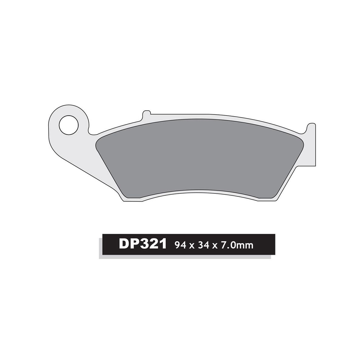 DP Brake Pads Standard DP321