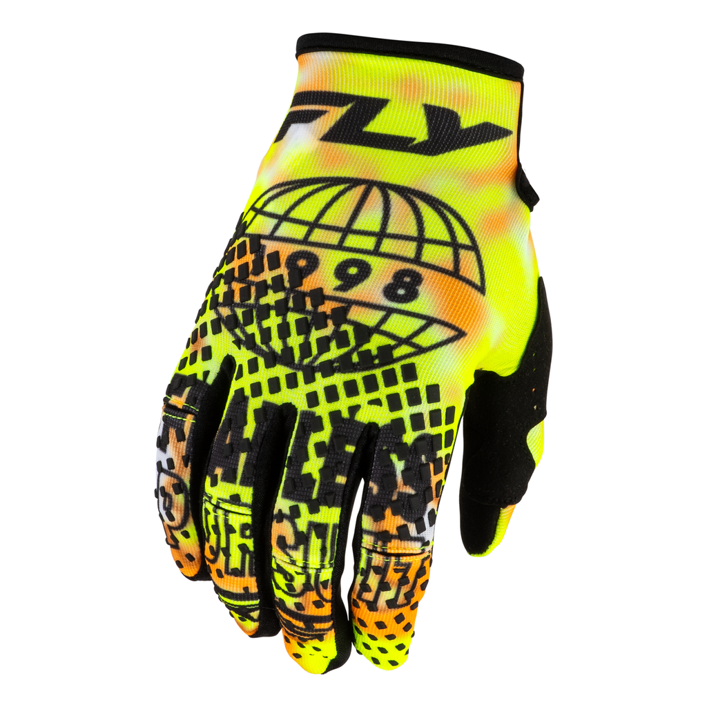 FLY Racing Kinetic 2027 Blur Gloves, view 3