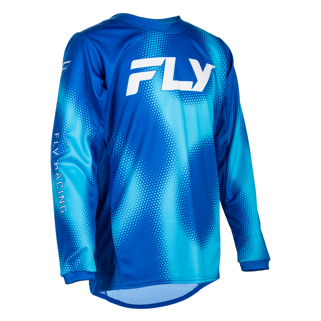 FLY Racing Kinetic 2027 Youth Torch Jersey, view 4
