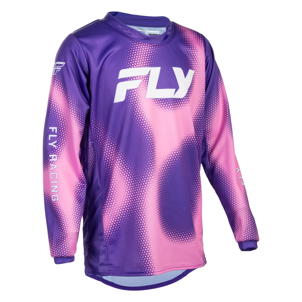 FLY Racing Kinetic 2027 Youth Torch Jersey, view 6