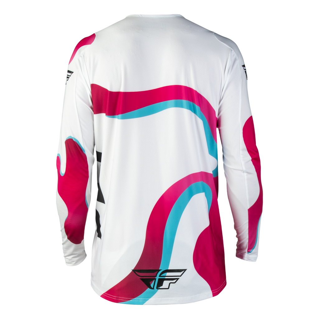 FLY Racing Lite 2027 Youth Vibe Jersey, part number 380-724YXL, view 2