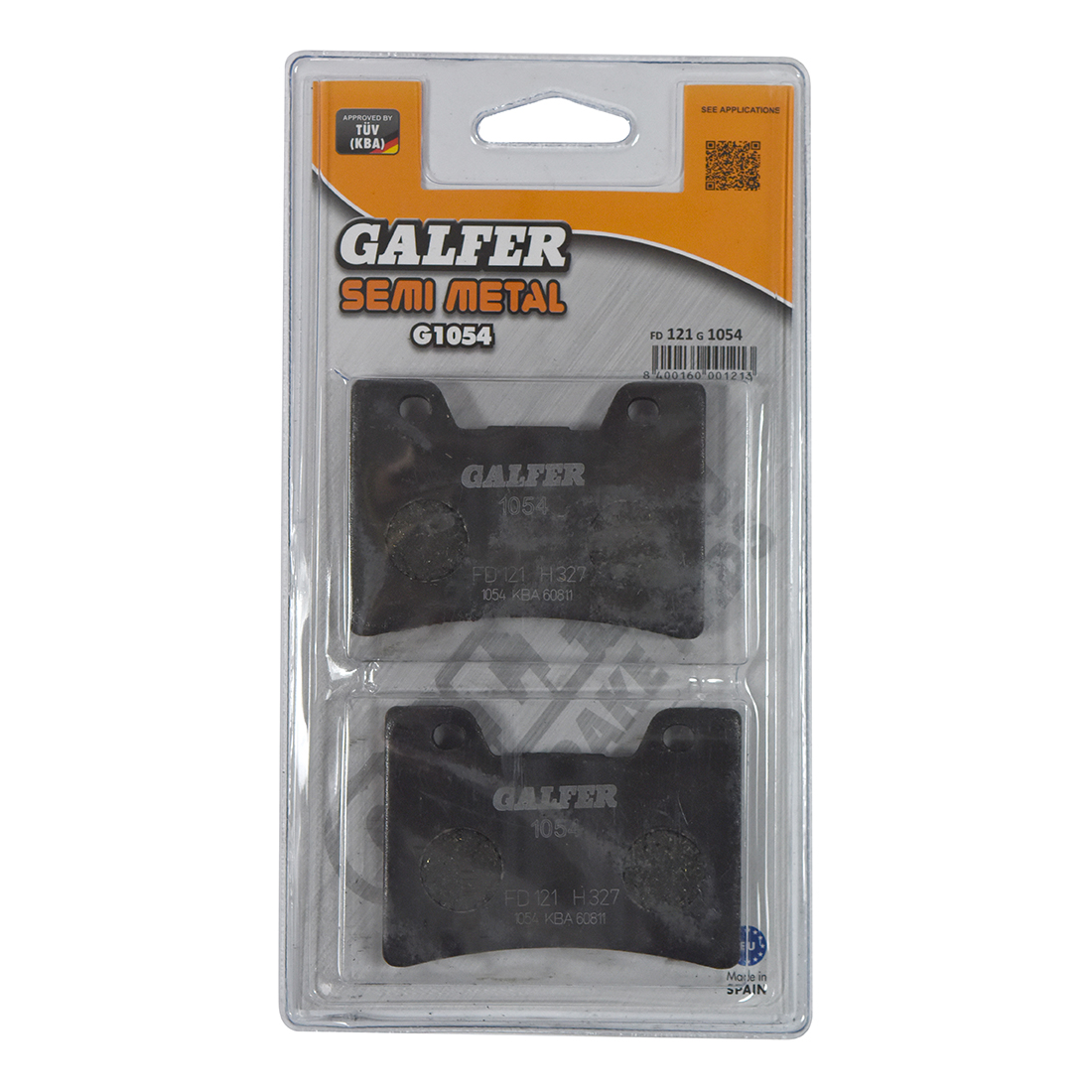 Galfer Brake Pad FD121, part number FD121G1054