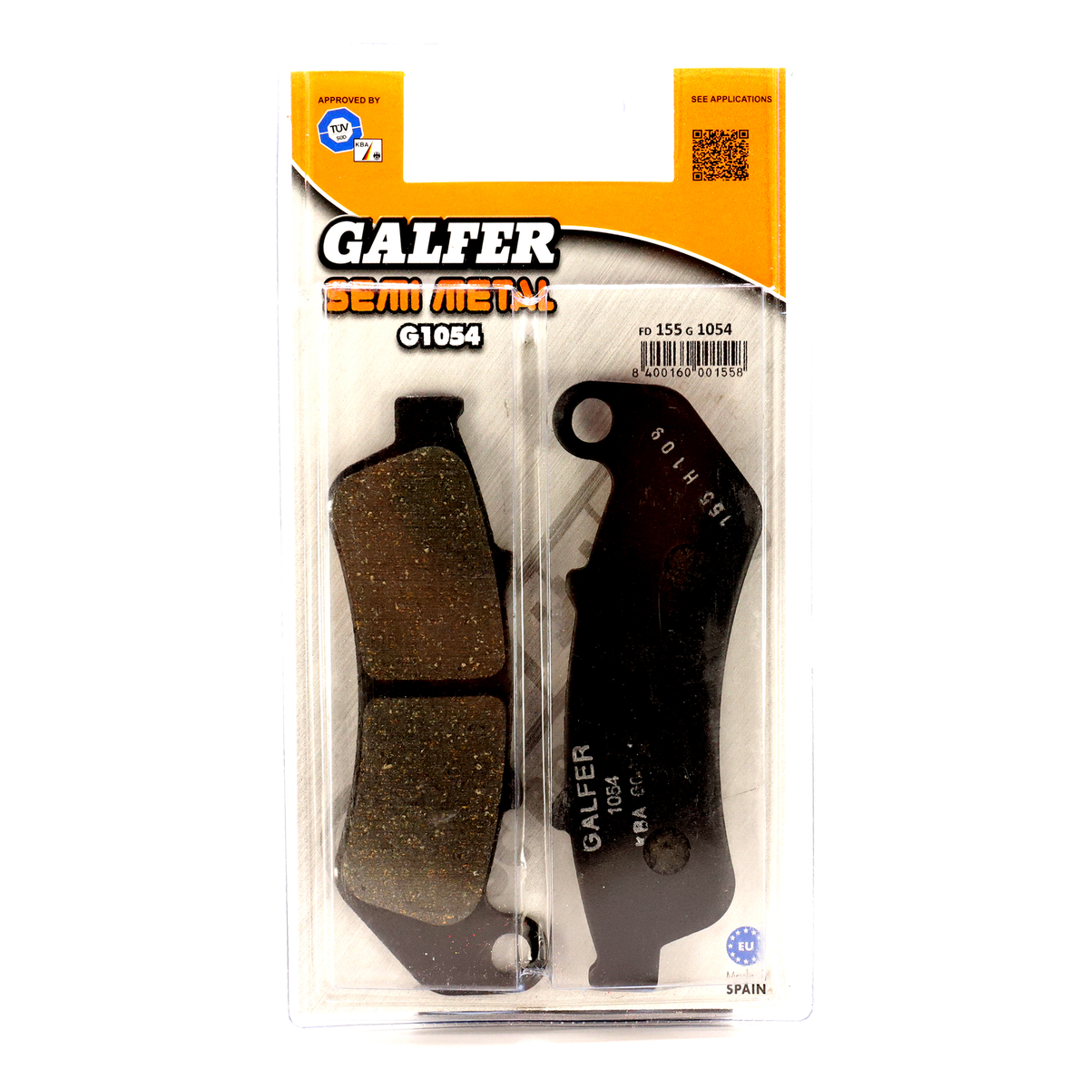 Galfer Brake Pad FD155, part number FD155G1054