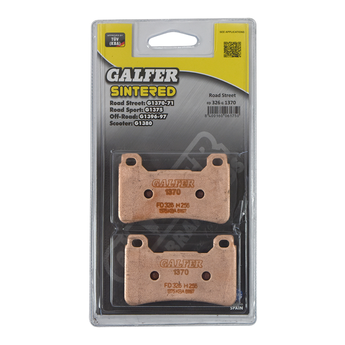 Galfer Brake Pad FD326, part number FD326G1370