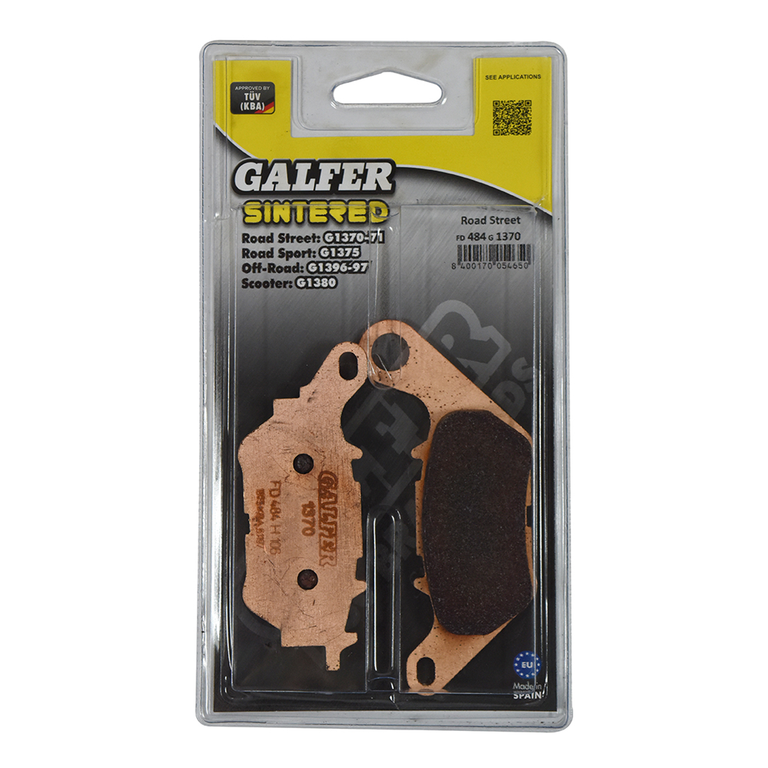 Galfer Brake Pad FD484, part number FD484G1370