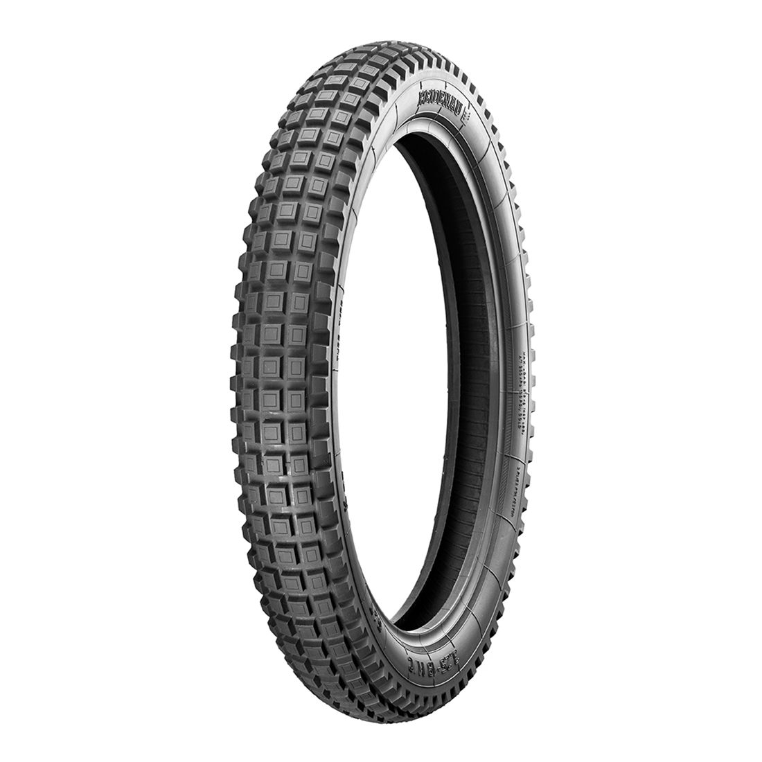 Heidenau 400T-18 Block Trail Tyre Tubed K67, part number 11140047