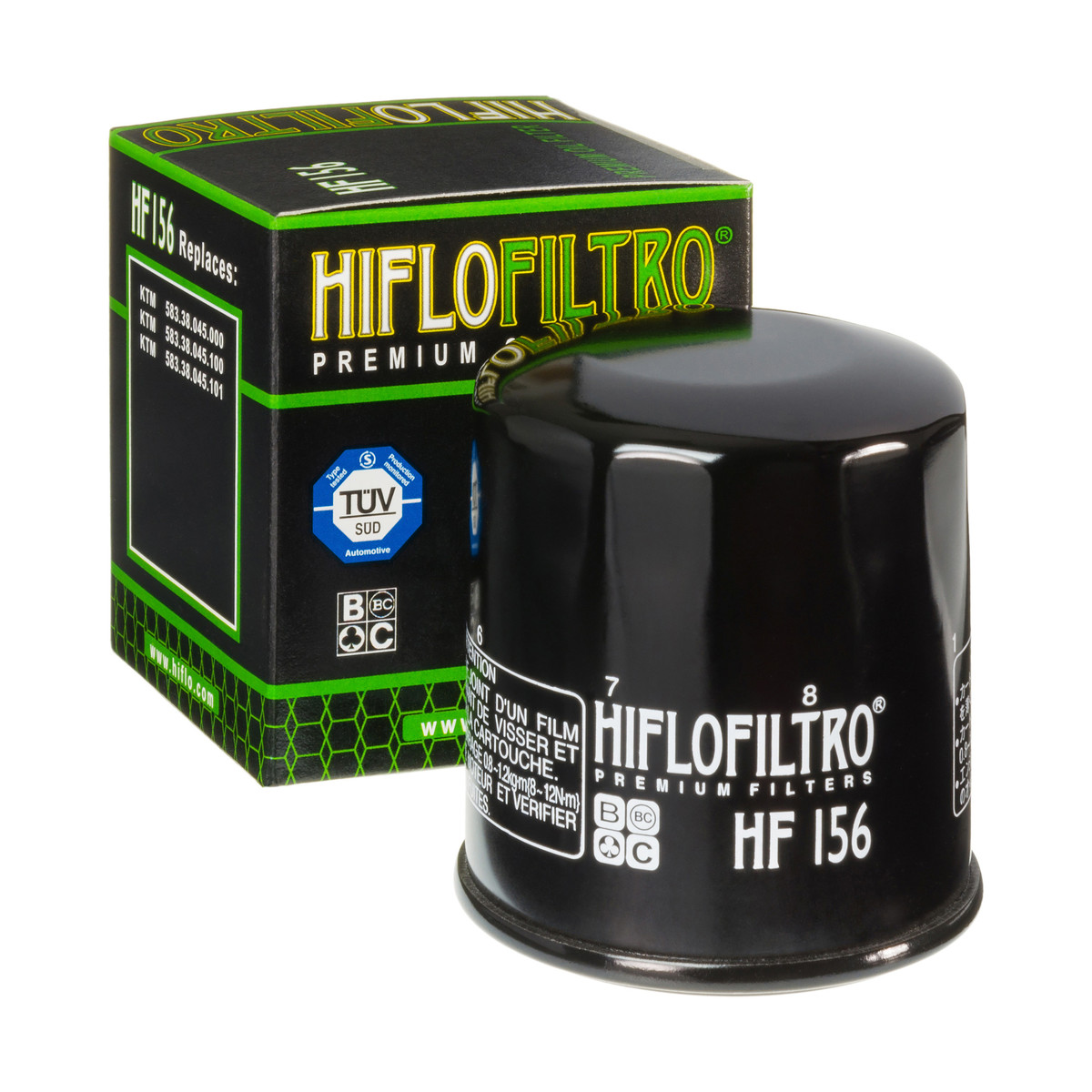 Hi-Flo Filtro Oil Filter HF156