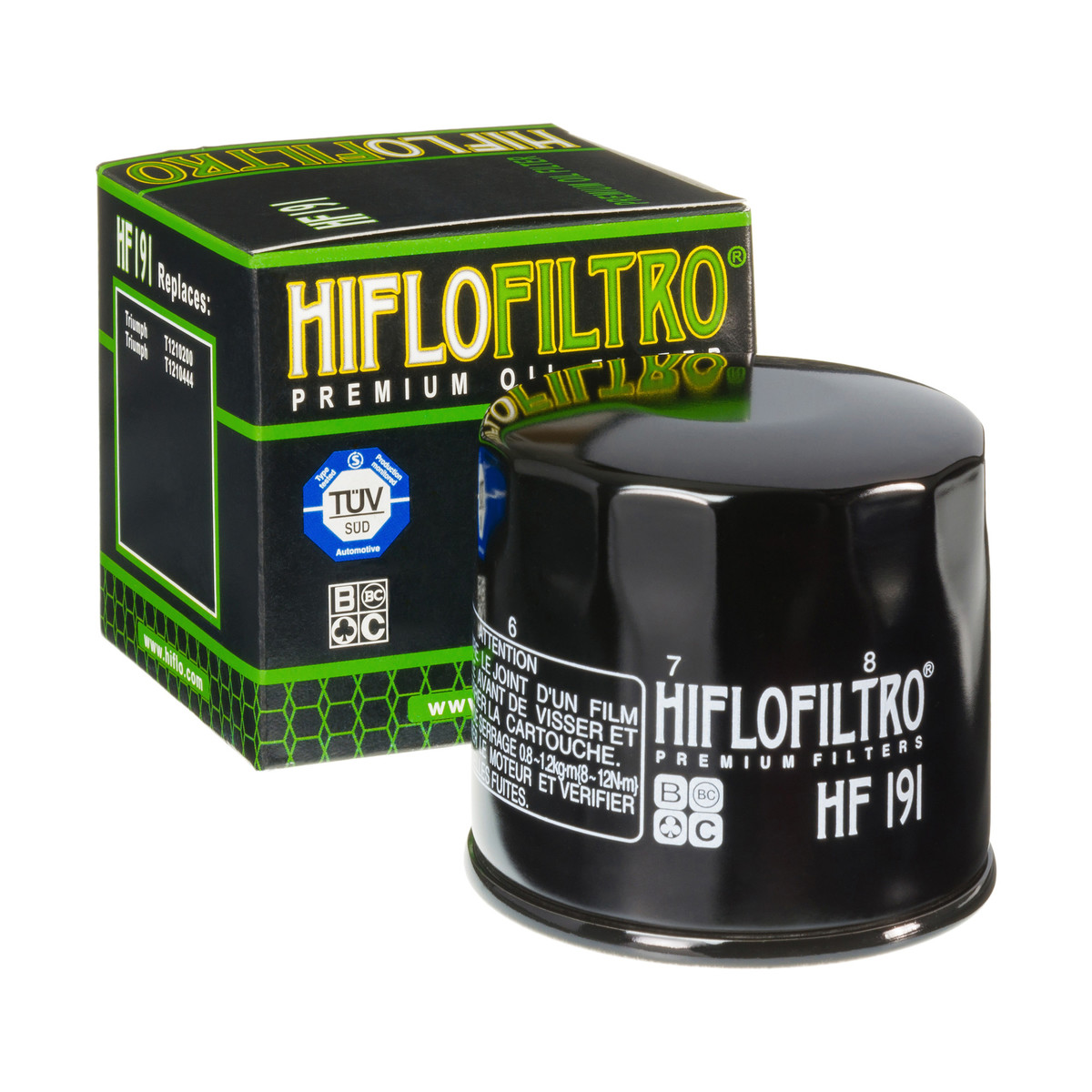 Hi-Flo Filtro Oil Filter HF191