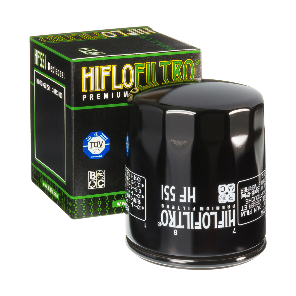 Hi-Flo Filtro Oil Filter HF551