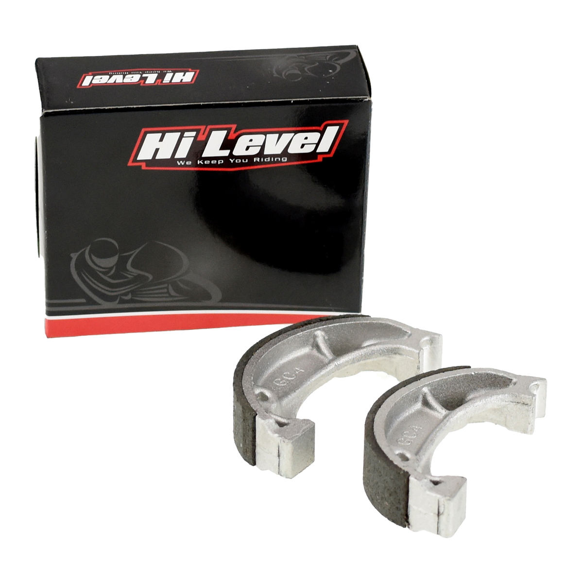 Hi Level Drum Brake Shoes VB150/H333, view 3