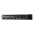 Hi Level Exhaust Baffle 35mm & 8' Long Chrome