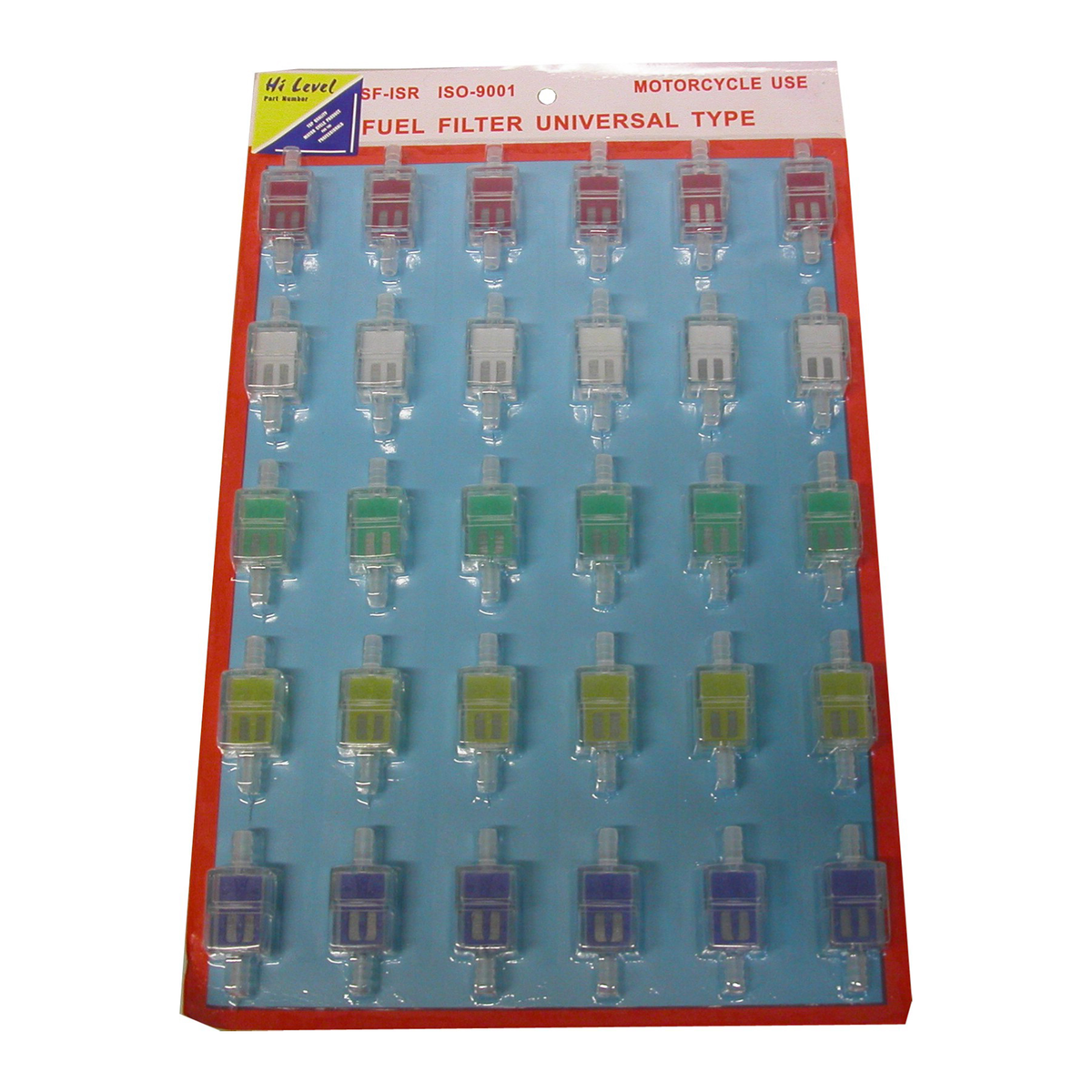 Hi Level Fuel Filters 6mm Hose (30 Pack)