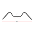Hi Level Handlebar 7/8" Chrome Pull Back 6" Rise