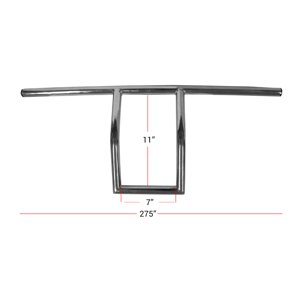 Hi Level Handlebar 7/8"T-Bar Universal 11" Rise