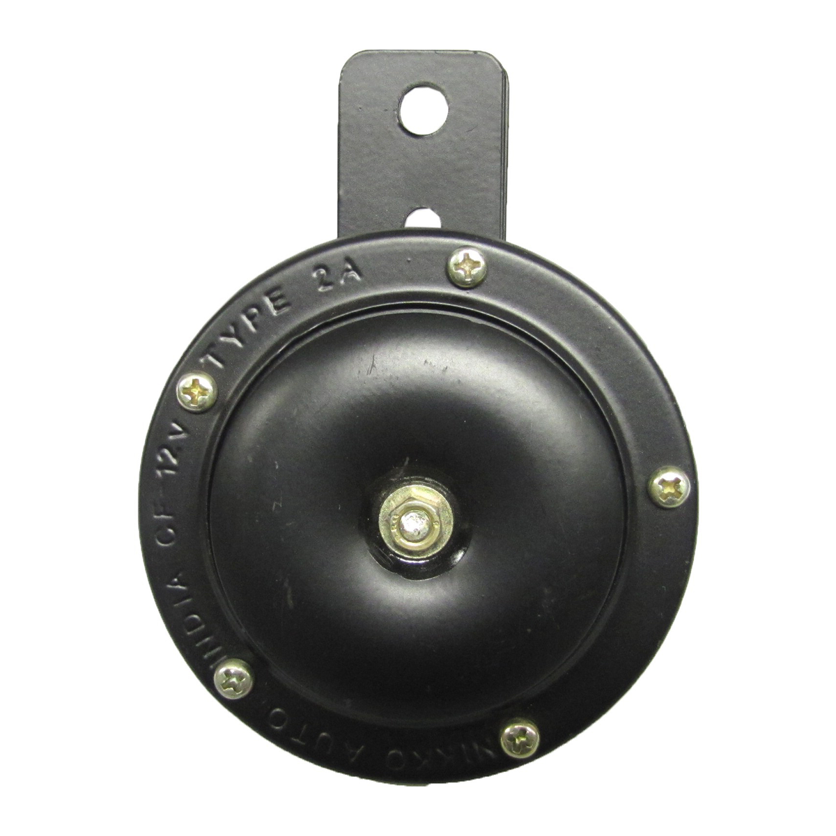 Hi Level Horn 12 Volt DC Black Outer ⌀ 86mm