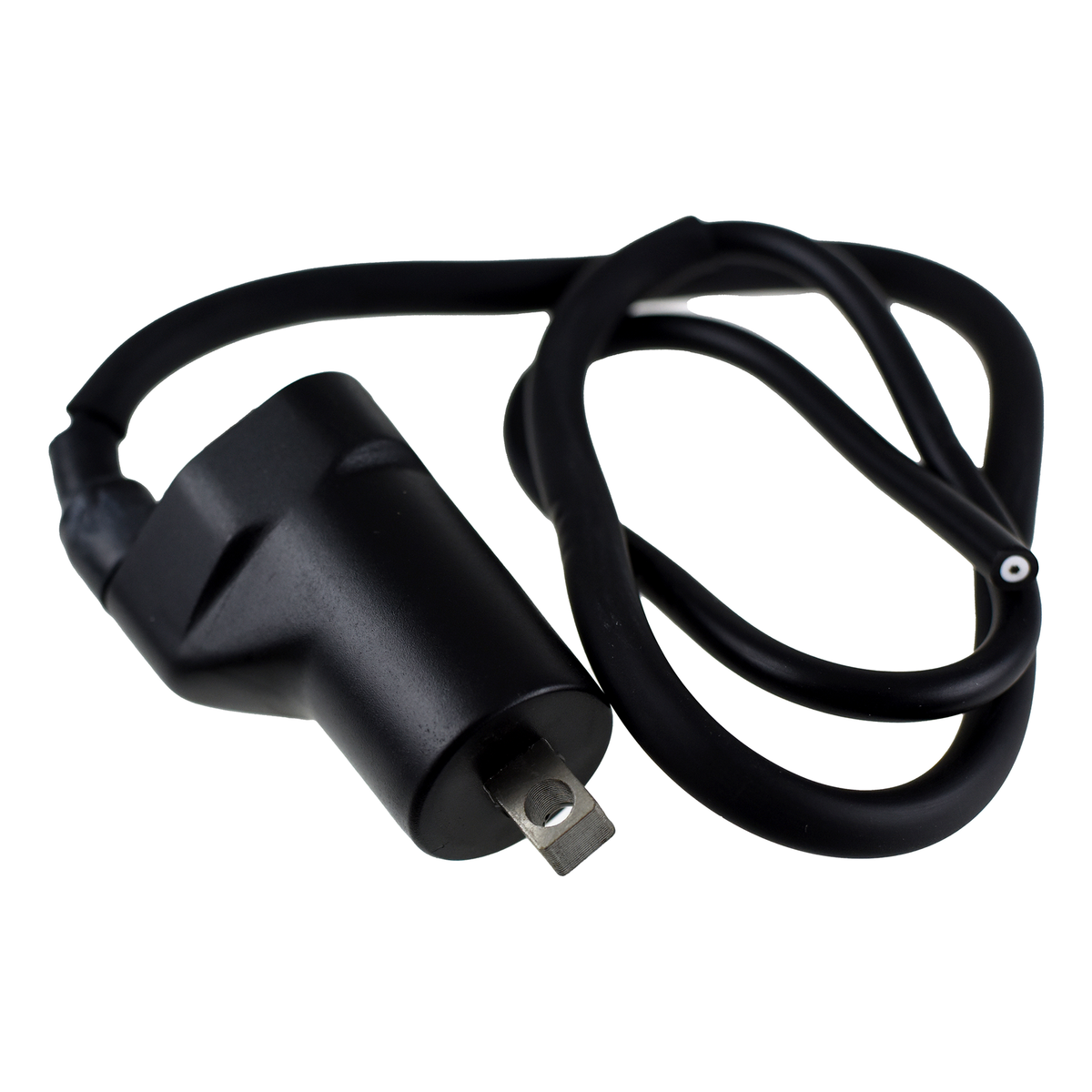 Hi Level Ignition Coil 12v CDI Single 2 Terminal Thin 80mm, view 2