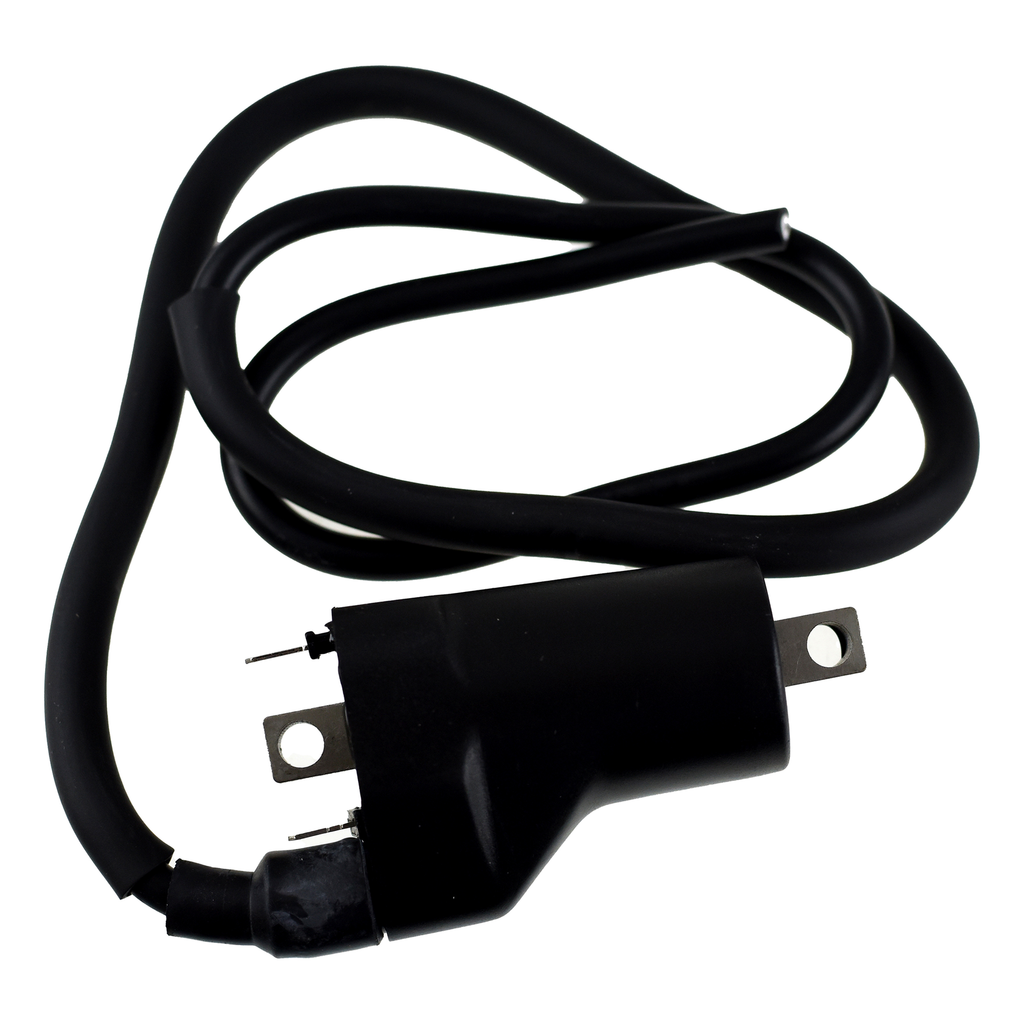 Hi Level Ignition Coil 12v CDI Single 2 Terminal Thin 80mm