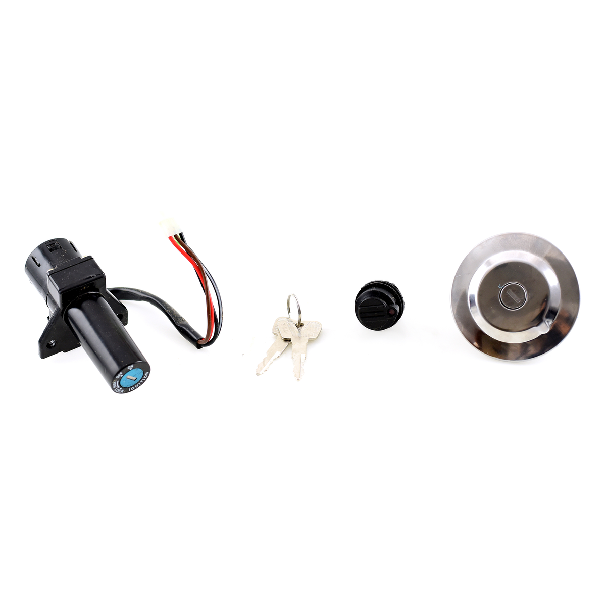 Hi Level Ignition Switch/Tank Cap & Seat Lock YBR125 04-07