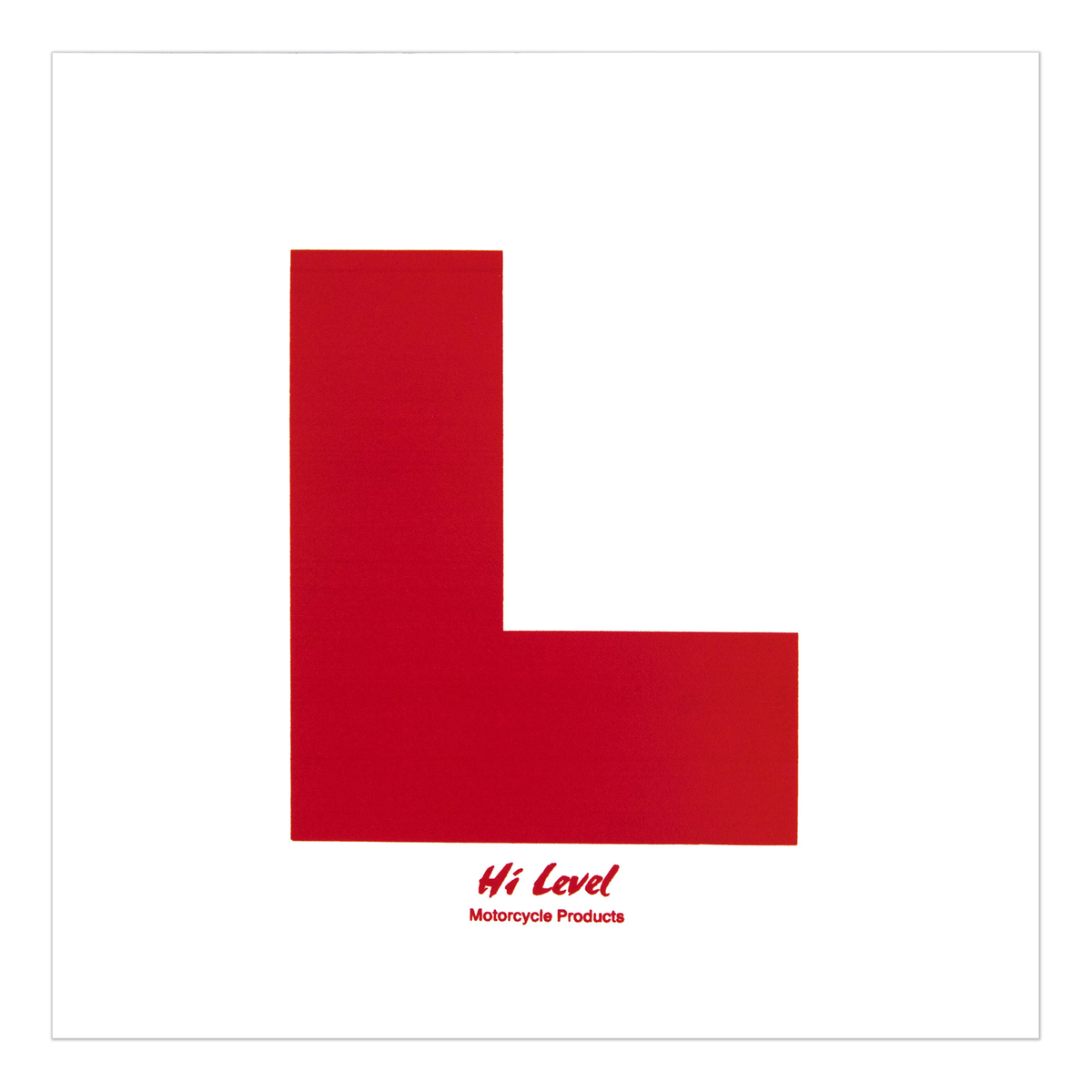 Hi Level L Plates Stiff Hard with Flex (20 Pack)