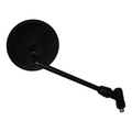 Hi Level Mirror 10mm Black Round Right Hand Black