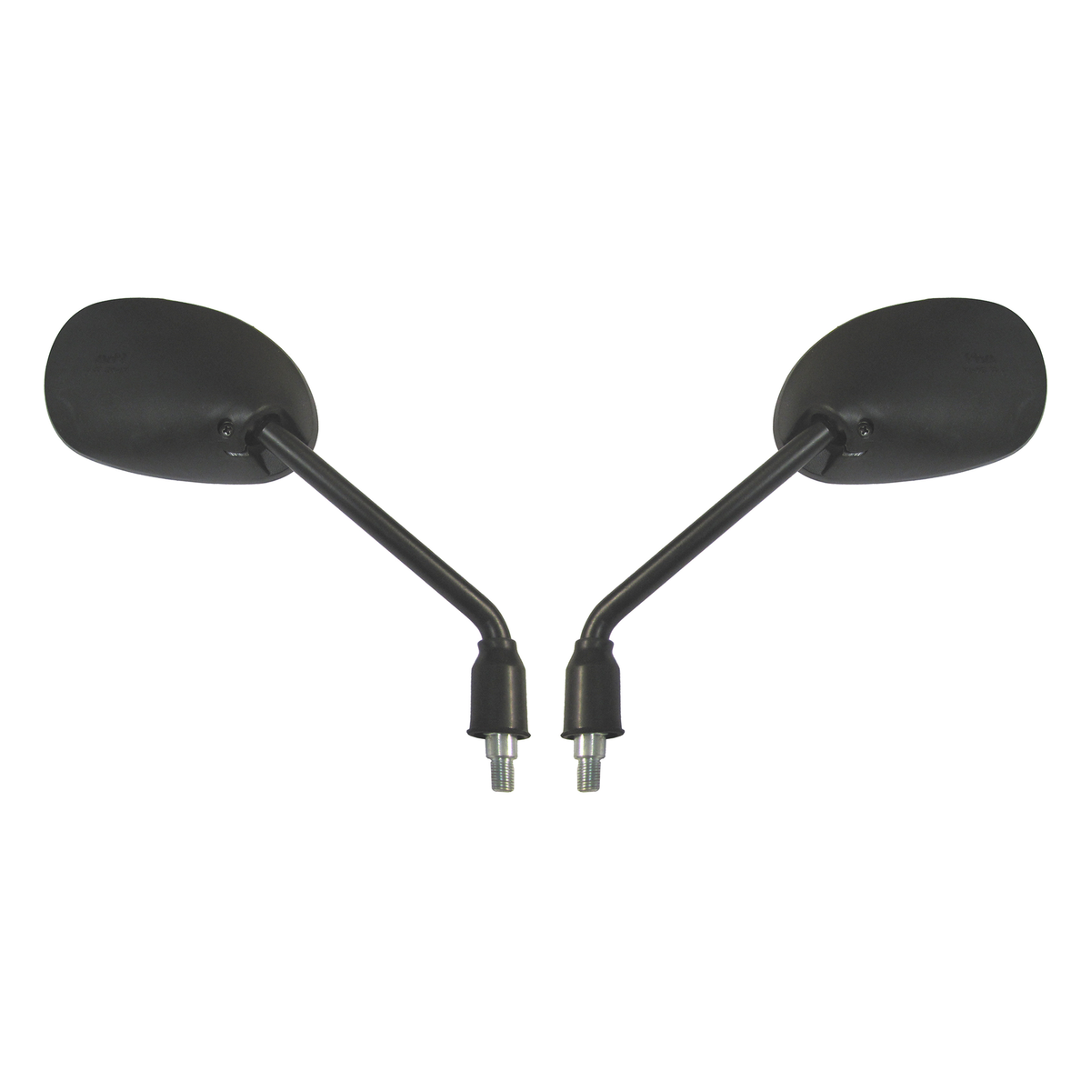 Hi Level Mirrors 10mm Black Rectangle L & R Honda CBF125