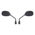 Hi Level Mirrors 10mm Black Rectangle L & R Sports Long