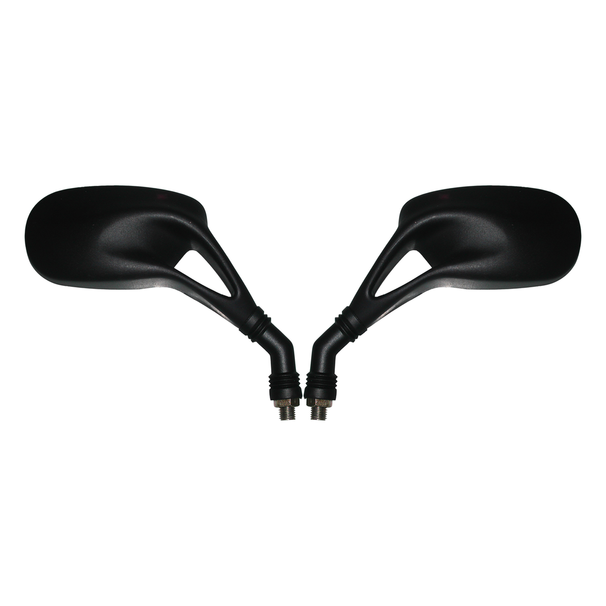 Hi Level Mirrors 10mm Black Rectangle L & R Sports Yam