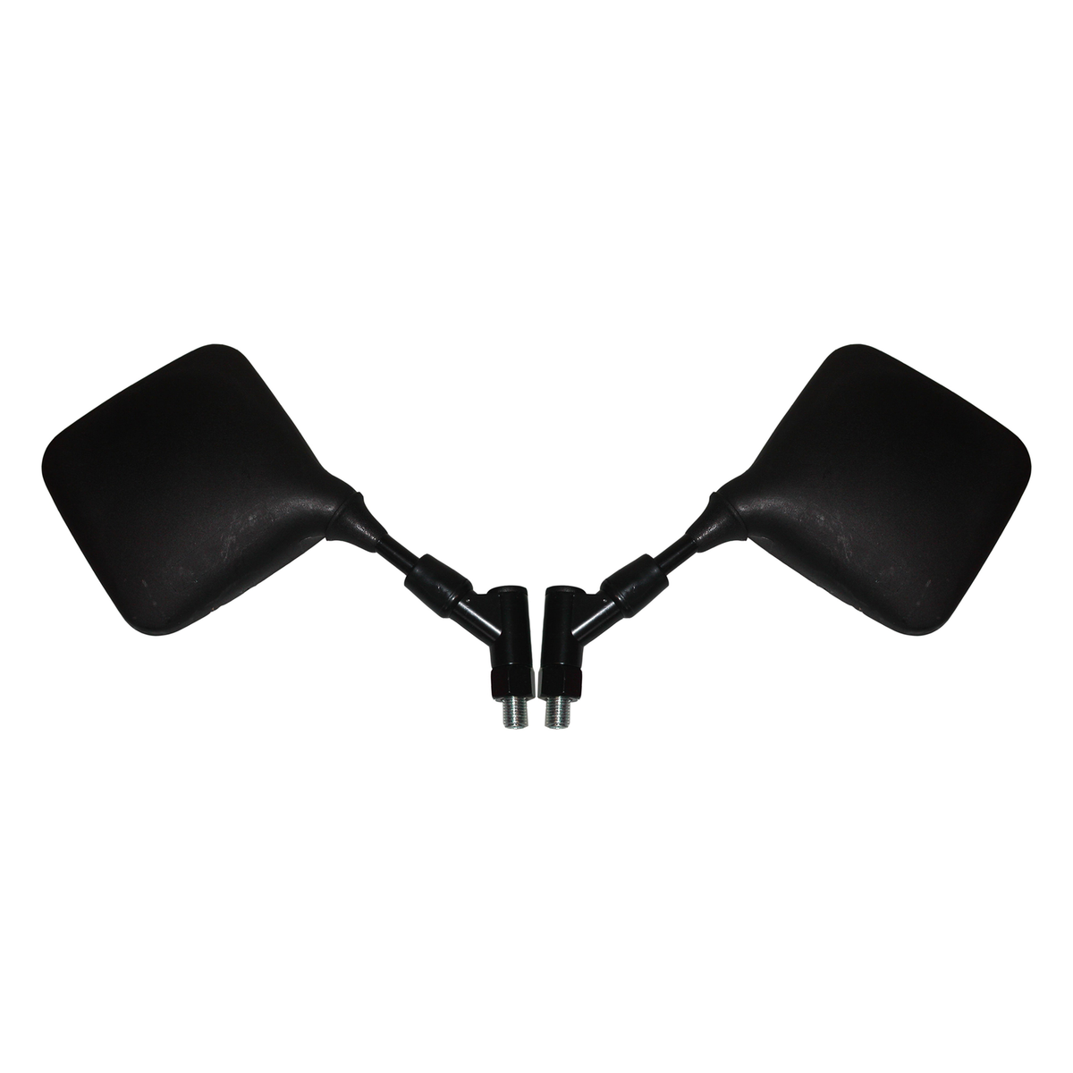 Hi Level Mirrors 10mm Black Rectangle L & R Suz TS125R
