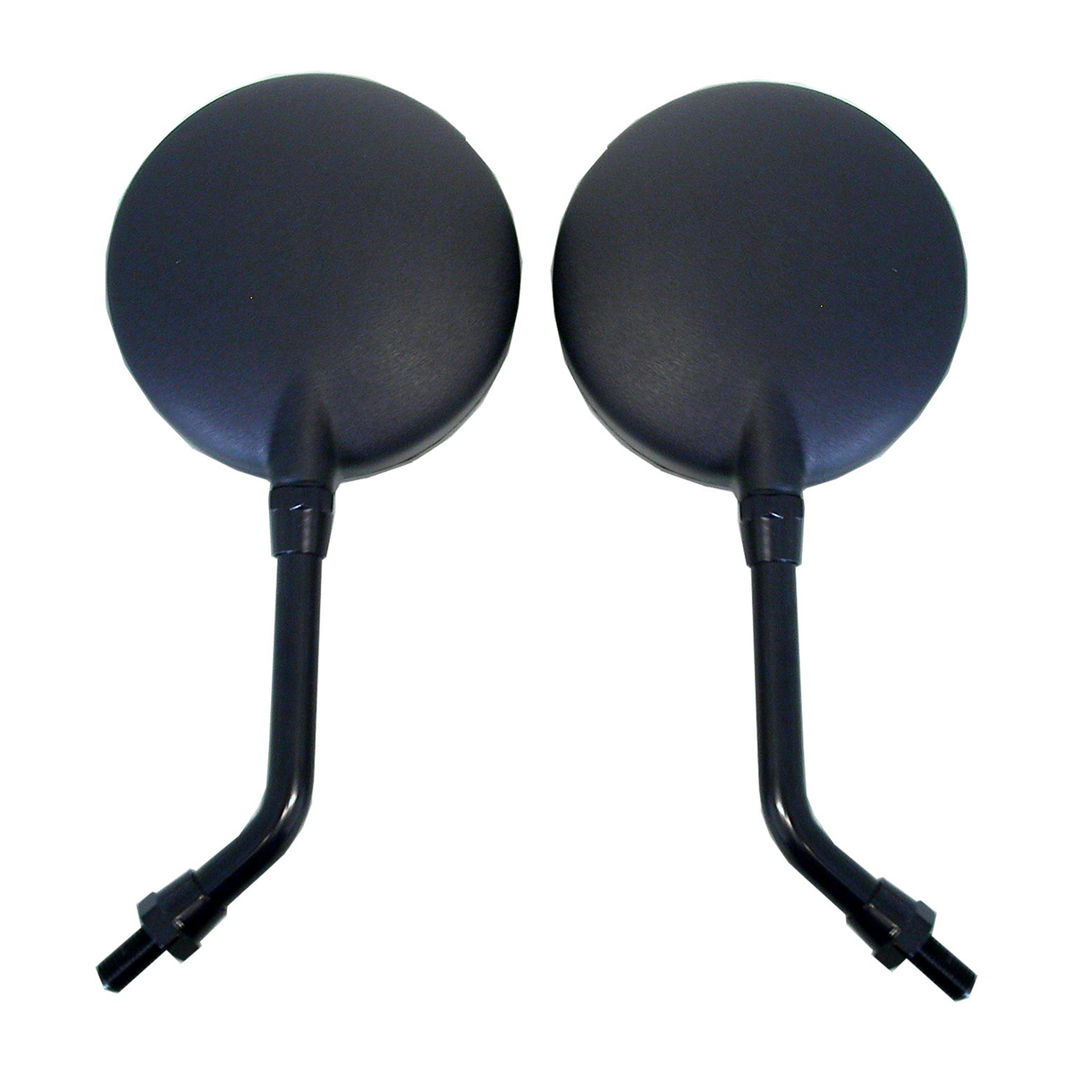 Hi Level Mirrors 10mm Black Round L & R Kaw Z Style