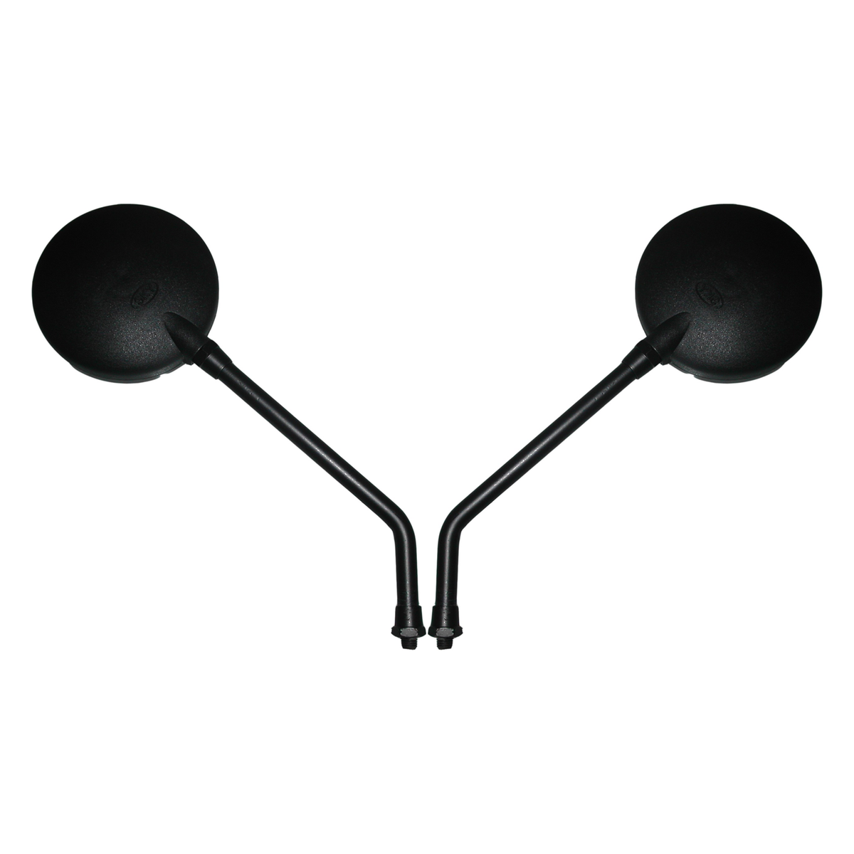 Hi Level Mirrors 10mm Black Round Left or Right Kaw