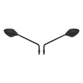 Hi Level Mirrors 10mm Black Teardrop Left & Right