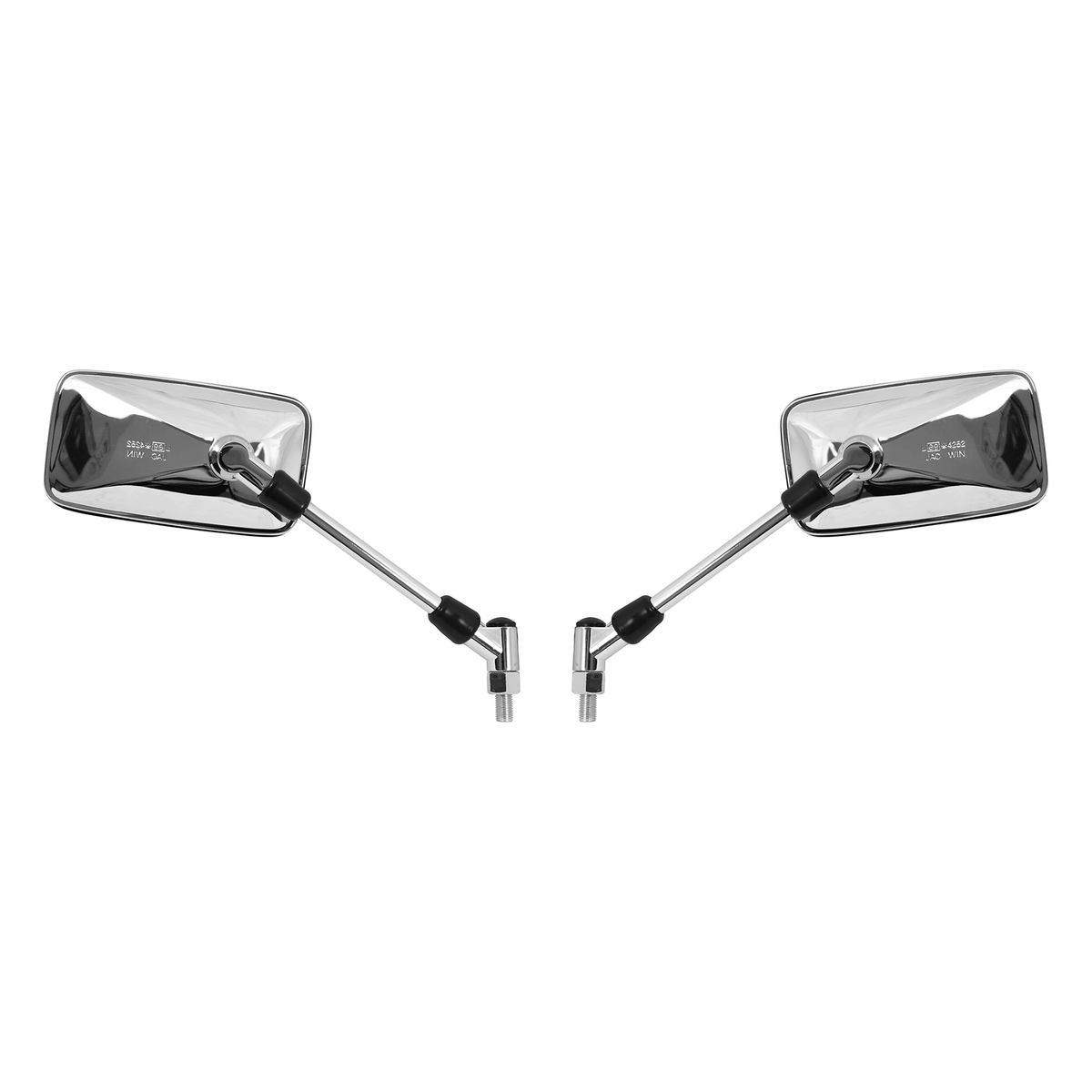 Hi Level Mirrors 10mm Chrome Rectangle L & R