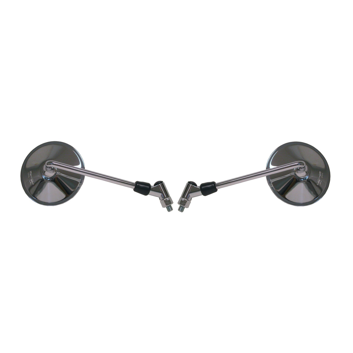 Hi Level Mirrors 10mm Chrome Round L & R Suz GN125