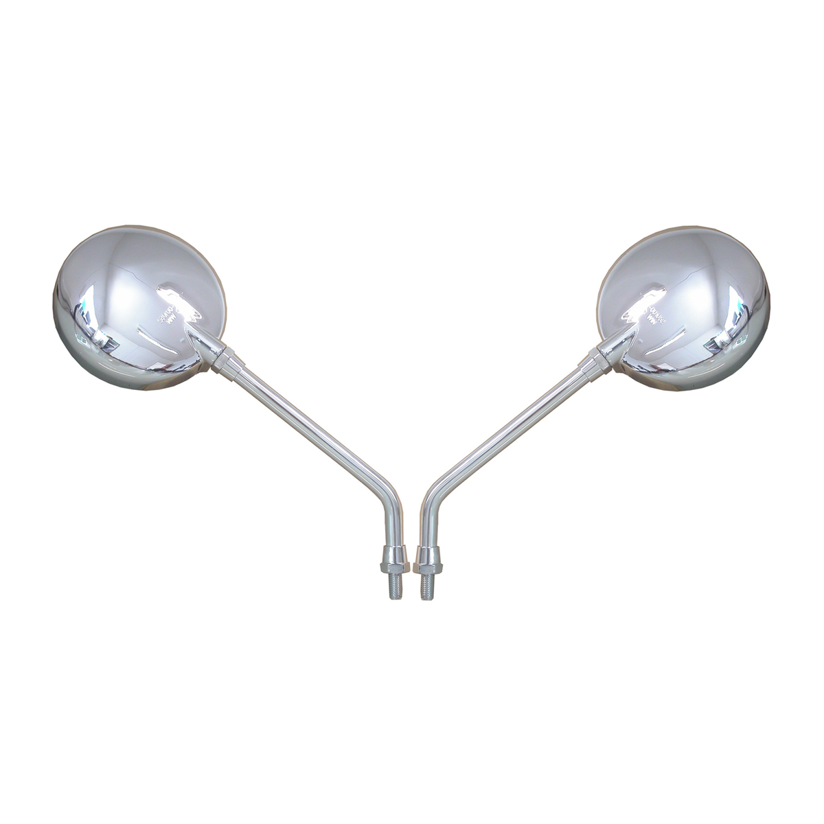 Hi Level Mirrors 10mm Chrome Round Left or Right