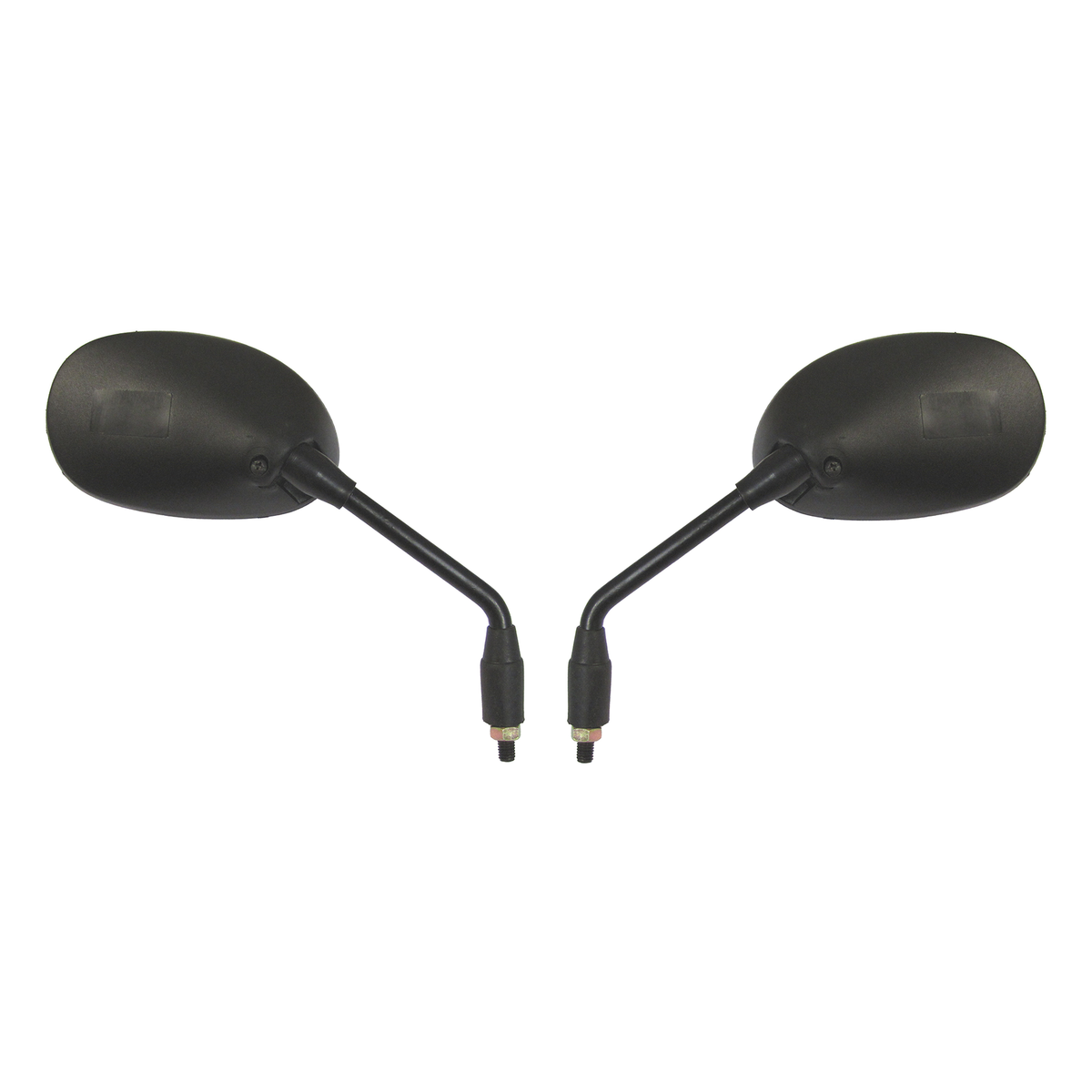 Hi Level Mirrors 8mm Black Rectangle Left & Righ