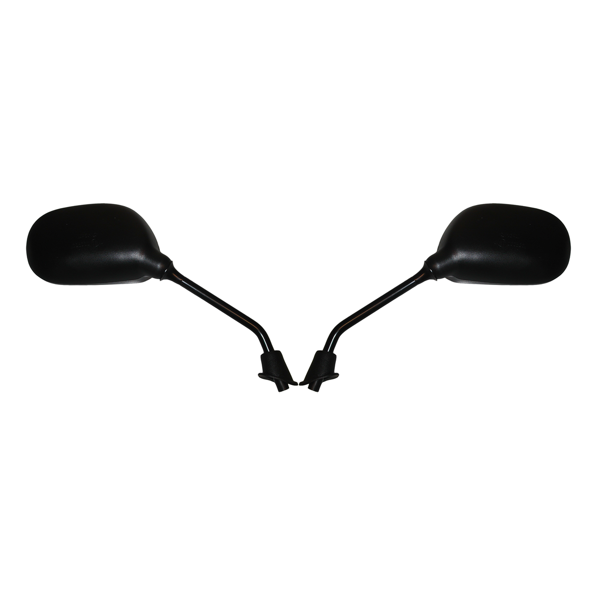 Hi Level Mirrors 8mm Black Rectangle Left & Right