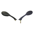 Hi Level Mirrors 8mm Black Round L & R Vespa ET2 & ET4