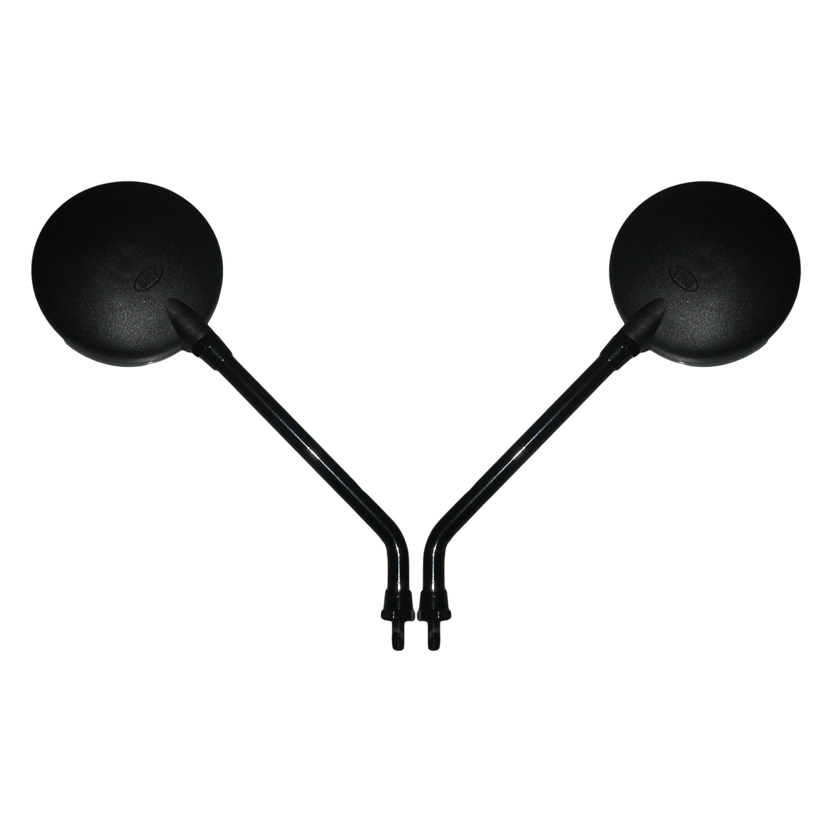 Hi Level Mirrors 8mm Black Round Left or Right Kaw
