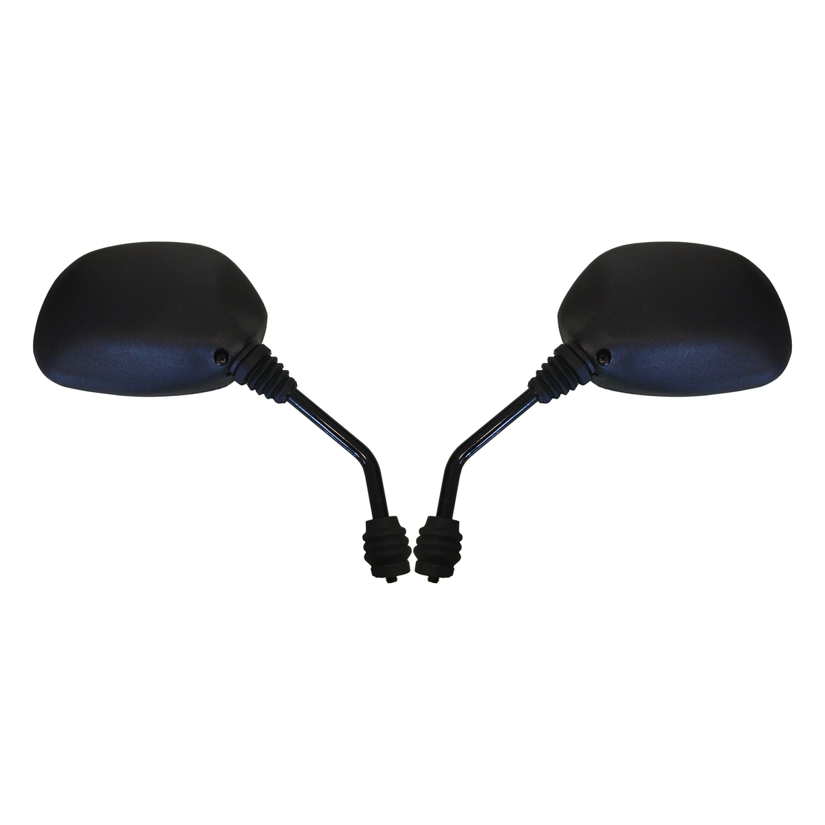 Hi Level Mirrors 8mm Black Rounded L & R CBR125