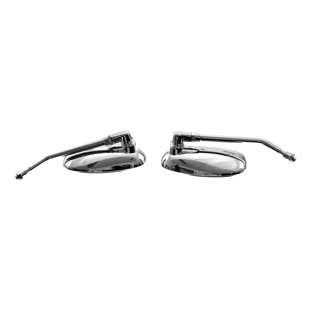 Hi Level Mirrors Chrome Oval 10mm