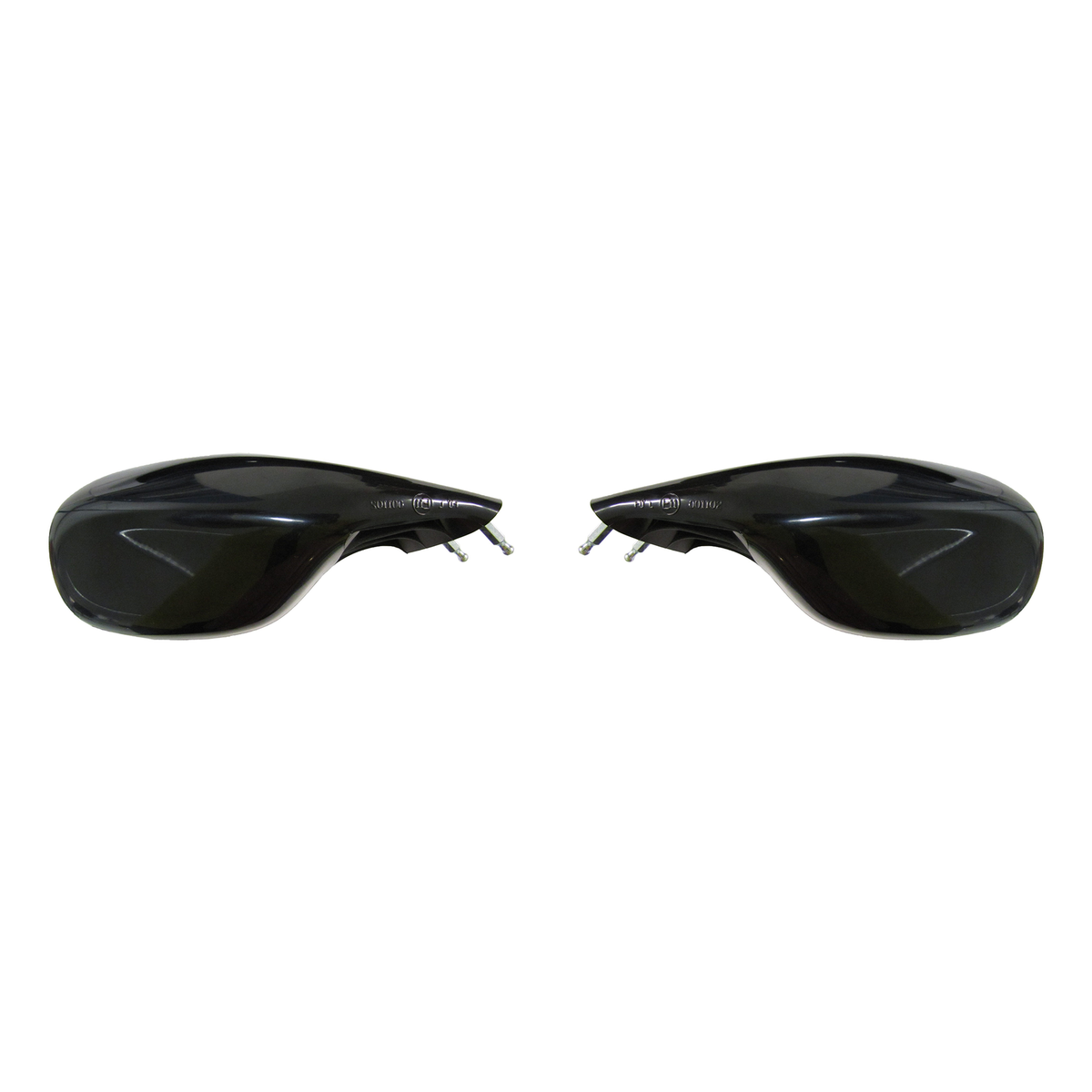 Hi Level Mirrors Fairing Black Left & Right Cagiva