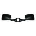 Hi Level Mirrors Fairing Black Rectangle Left & Right