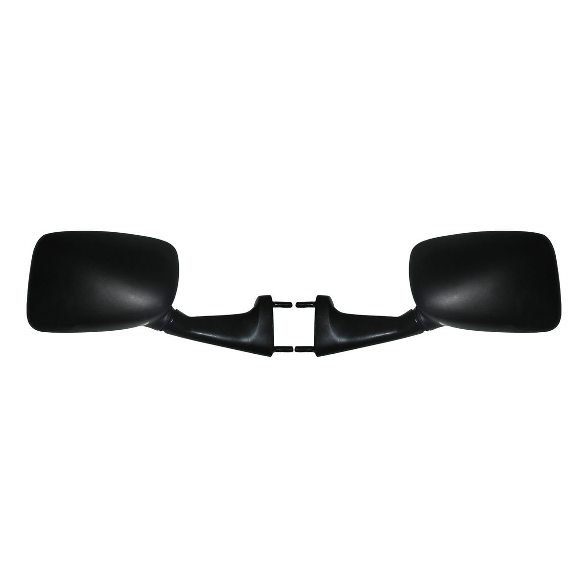 Hi Level Mirrors Fairing Black Rectangle Left & Right